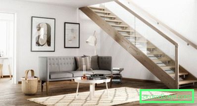 Stile scandinavo-come-base-decorazione-soggiorno moderno