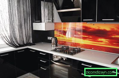 Design della cucina in nero: 80+ interni fotografici reali