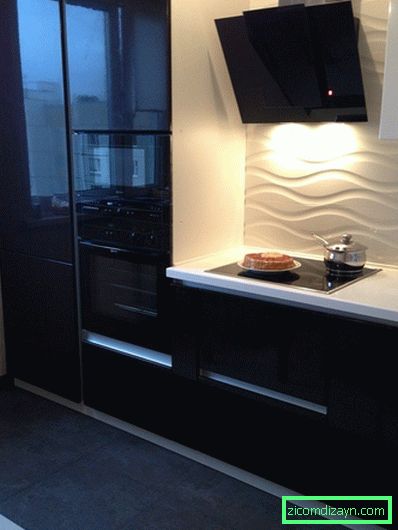 Design della cucina in nero: 80+ interni fotografici reali