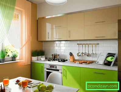 3d-illustrazione-di-cucina-con-beige-e-verde-facciate