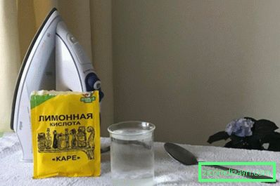 Come pulire il ferro dalla scala con acido citrico
